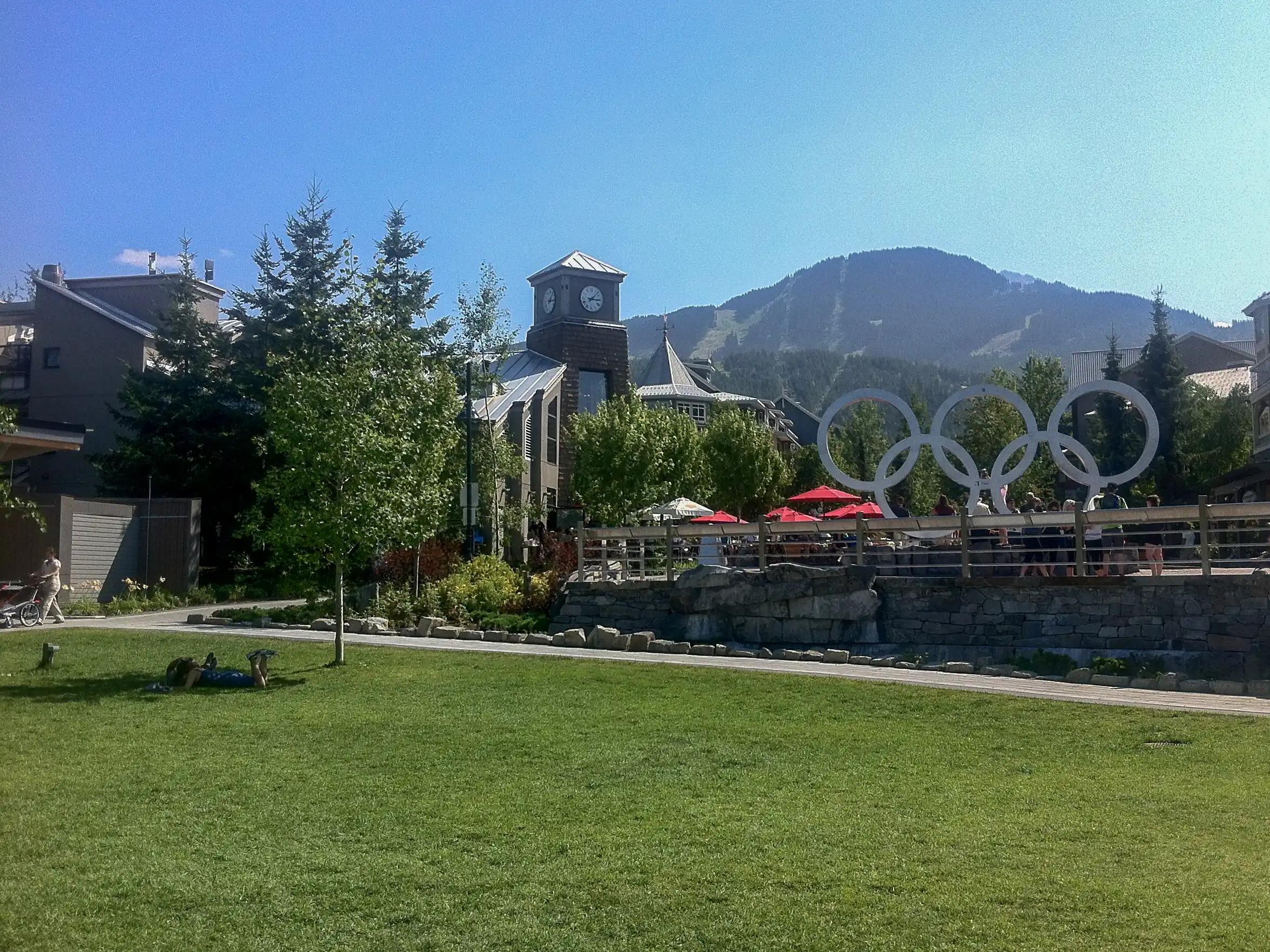 Olympic Rings, Whistler Village